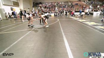 80 lbs Semifinal - Judson Gann, Barnsdall Youth Wrestling vs Iver Garcia, Wagoner Takedown Club