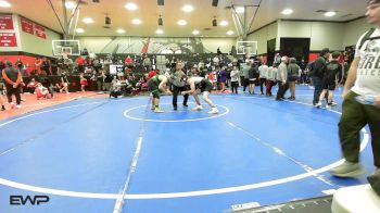 175 lbs Semifinal - Cayden Rose, McAlester vs Bladin McCartney, Gore Public Schools