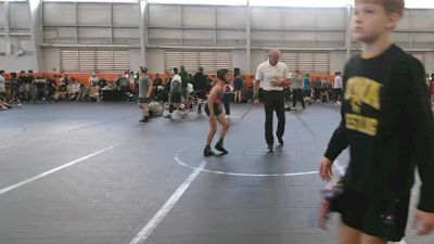 76 lbs Round 5 (6 Team) - Wyatt Samhan, Stealth Training vs Ethan Suer, CP Wrestling