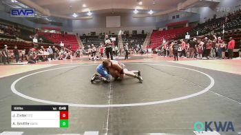 100 lbs Consi Of 4 - Jace Zinter, Owasso Takedown Club vs Aubrie Smittle, Wagoner Takedown Club