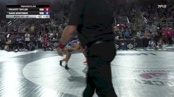 53 lbs 1st Place Match - Felicity Taylor, Titan Mercury Wrestling Club (TMWC) vs Sage Mortimer, Titan Mercury Wrestling Club (TMWC)