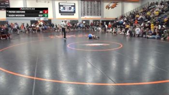 63 lbs Cons. Round 2 - Peter DeVore, Jesup Mat Club vs Kash Woodin, Benton Community Cat Pac