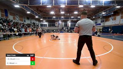 120 lbs Semifinal - Dante Giusti, Shawsheen vs Cale Wood, Haverhill