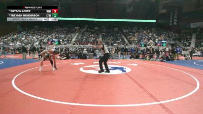 3A-113 lbs Semifinal - Treysen Henderson, Lyman vs Bryson Lopez, Wheatland