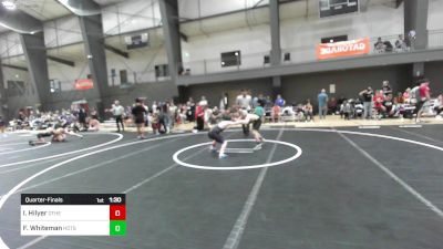 100 lbs Quarterfinal - Isaiah Hilyer, Other Team vs Forrest Whiteman, Hotshots Wrestling