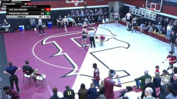 152 lbs Final - Joe Bachmann, Faith Christian Academy vs Donovan Leone, New Hope-Solebury