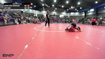 106-113 lbs 3rd Place - David Luke Verhalen, Gladiator Wrestling Club vs Jett Reid, Lakeside Hot Springs AR