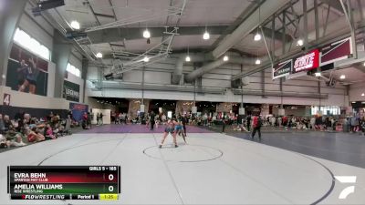 165 lbs Champ. Round 1 - Amelia Williams, Rise Wrestling vs Evra Behn, Spartan Mat Club