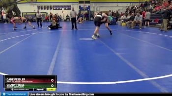 JV-25 lbs Round 2 - Grady Frese, Benton Community vs Cade Fessler, West Delaware, Manchester