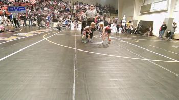 43 lbs Semifinal - Rush Wilson, Barnsdall Youth Wrestling vs Jace Bechtel, Skiatook Youth Wrestling