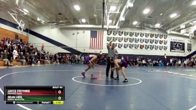 138 lbs Champ. Round 1 - Jayce Frymire, Fremont Ross vs Sean Heil, North Royalton