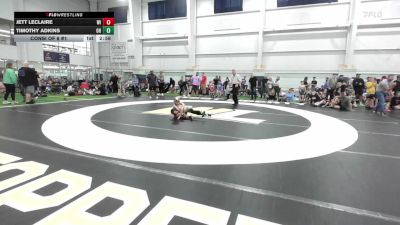 B-60 lbs Consi Of 8 #1 - Jett Leclaire, WI vs Timothy Adkins, OH