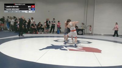 67 kg Quarters - Amryn Nutter, NMU-National Training Center vs Gavin Weichelt, Tiger Wrestling Club