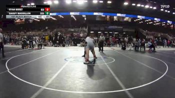 285 3A 1st Place Match - Ryan Miret, Miami Southridge Hs vs Daguy Massillon, South Dade