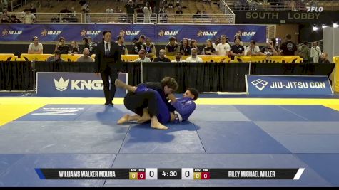Riley Michael Miller vs Williams Walker Molina 2026 Pan Jiu Jitsu IBJJF Championship