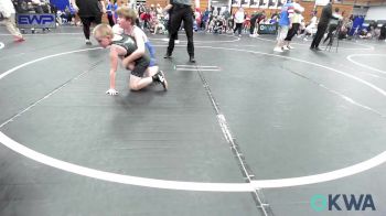 90 lbs Rr Rnd 3 - Tucker Hoover, Team Guthrie Wrestling vs Kardyn Prasch, Harrah Little League Wrestling