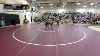 115 lbs Champ. Round 1 - Riley Horne, Carrollton Newman Smith vs Iyonna Bonner, Dallas South Oak Cliff