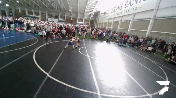 57 lbs Cons. Round 1 - Braxton Abrams, Ririe Youth Wrestling Club vs Cannon D. Kay, Team Prestige