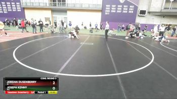 138 lbs Cons. Round 3 - Joseph Kenny, MO vs Jordan Dusenberry, IA