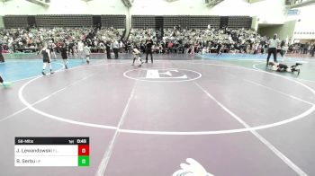 58-M lbs Round Of 16 - Jonathan Lewandowski, F.L.O.W. vs Brodie Serbu, Upper Perkiomen