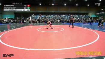 73 lbs 3rd Place - Elise Maltos, Victory Wrestling Club,wa vs Sawyer Talbott, Middleton Wrestling Club