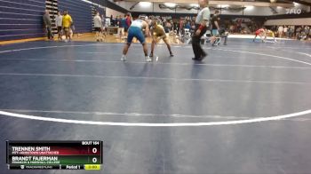 141 lbs Cons. Round 3 - Trennen Smith, Pitt-Johnstown Unattached vs Brandt Fajerman, Franklin & Marshall College