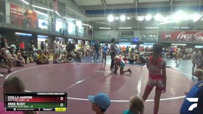 110 lbs 2nd Wrestleback (8 Team) - Stella Harper, Not Plain Janes vs Keke Bush, Alabama Elite Gold