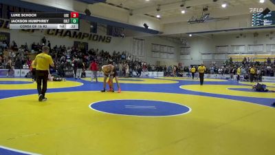 129 lbs Consi Of 16 #2 - Luke Schoch, Los Gatos vs Jackson Humphrey, Sultana