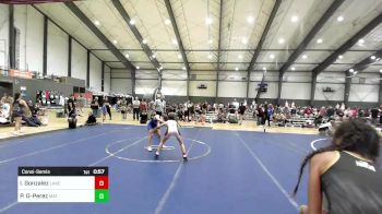 88 lbs Consolation - Isabella Gonzalez, Lake Stevens WC vs Paola Gaytan-Perez, Mat Demon WC