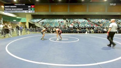 125 lbs Consi Of 8 #1 - Mikey Medina, Colorado Mesa vs Tristan Mascarenas, Arizona State