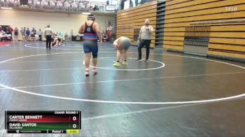 215 lbs Champ. Round 1 - Carter Bennett, Forest Grove vs David Santos, Hillsboro