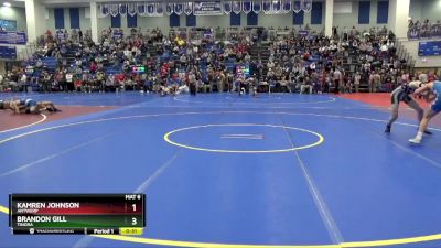 132 lbs Cons. Round 5 - Kamren Johnson, Antwerp vs Brandon Gill, Tinora