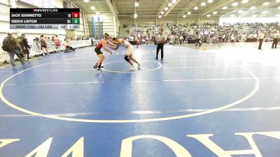 182 lbs Round Of 64 - Jack Giannetto, RI vs Mekhi Linton, NC