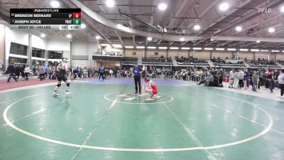 144 lbs Round Of 16 - Brendon Bernard, East Providence vs Joseph Joyce, Ponaganset