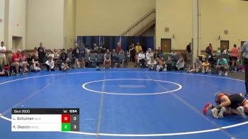 55 lbs Rr Rnd 1 - Lucas Schuman, K8 Mat Assassins Black vs Kohyn Deputy, K8 ACES