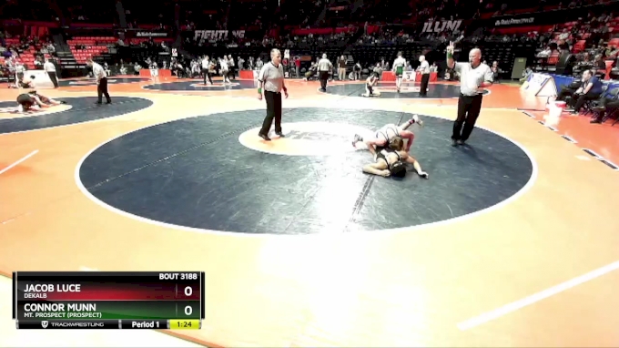 3A 165 lbs Quarterfinal - Connor Munn, Mt. Prospect (Prospect) vs Jacob ...