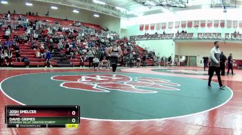 285 lbs 7th Place Match - David Grimes, Cuyahoga Valley Christian Academy vs Josh Smelcer, Mentor