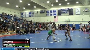 138 lbs Quarterfinal - Joshua Ross, Colony High School vs Aaron Ramirez, Team Jackrabbits