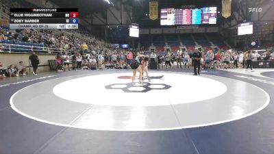 155 lbs Champ. Rd Of 32 - Ellie Higginbotham, MO vs Zoey Barber, NE