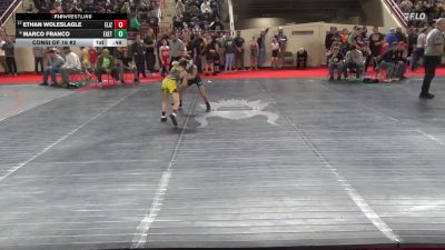 70_B lbs Consi Of 16 #2 - Ethan Woleslagle, Elizabeth-Forward vs Marco Franco, Exeter