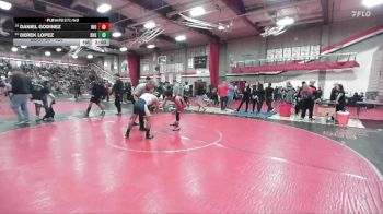 120 lbs Champ. Round 1 - Daniel Godinez, Rio Mesa vs Derek Lopez, Desert Hot Springs