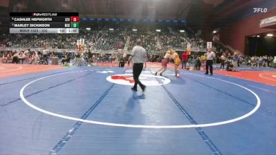 235 lbs Semifinal - Cashlee Hepworth, Star Valley vs Marley Dickinson, Natrona County