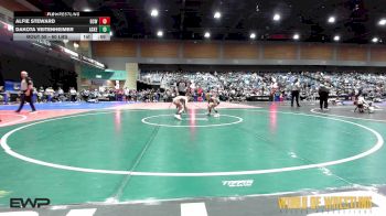 60 lbs Quarterfinal - Alfie Steward, Dominate Club Wrestling vs Dakota Veitenheimer, Askeo International Matclub