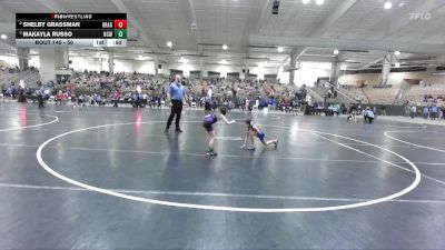 50 lbs Semifinal - MaKayla Russo, Nashville Catholic Wrestling vs Shelby Grassman, Higher Calling Wrestling