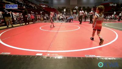 37-40 lbs Quarterfinal - Rory Rice, SELF vs Riley Tarwater, Eufaula Ironheads Wrestling Club