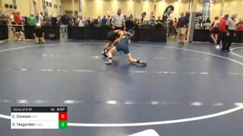 124 lbs Consolation - Christopher Clawson, Blairsville vs Reid Teagarden, McGuffey