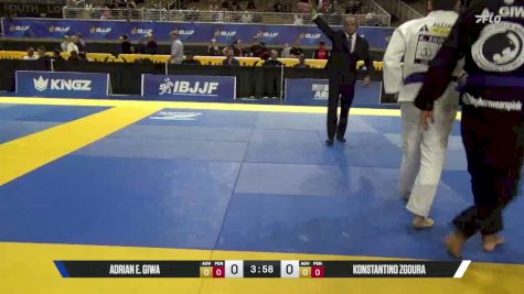 Konstantino Zgoura vs Adrian E. Giwa 2026 Pan Jiu Jitsu IBJJF Championship