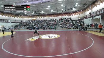 120 lbs Cons. Semi - Dane Samson, Kelly Walsh vs Kaleb Gunter, Green River