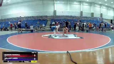106 lbs Cons. Round 2 - Hudson Randall, OH vs William Lakes, IN