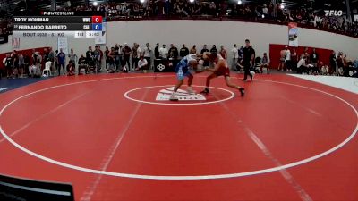 61 kg Champ. Round 3 - Troy Hohman, Wolfpack Wrestling Club vs Fernando Barreto, California